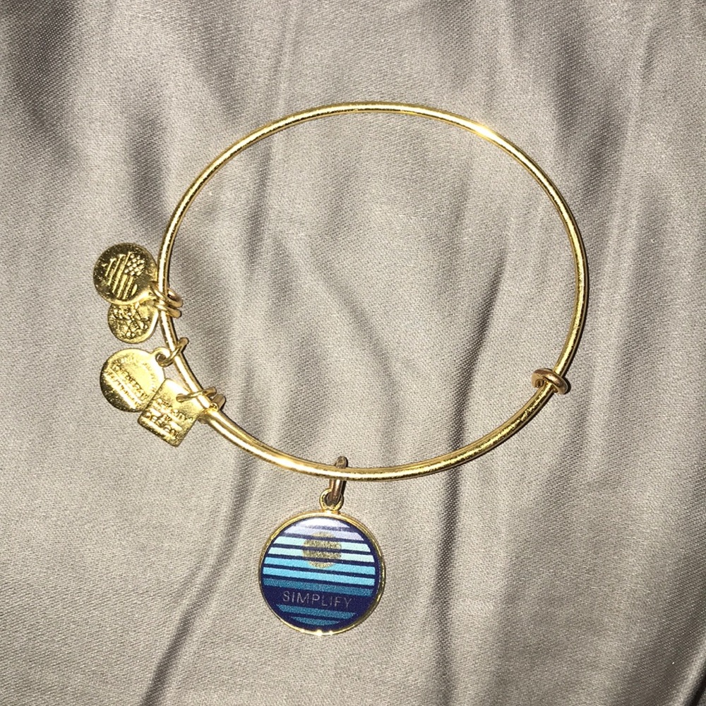 Gold Alex and Ani Bracelet
